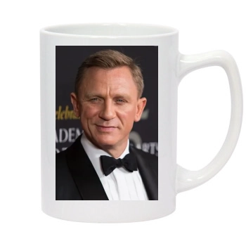 Daniel Craig 14oz White Statesman Mug