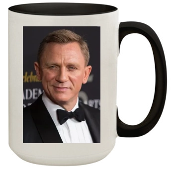 Daniel Craig 15oz Colored Inner & Handle Mug