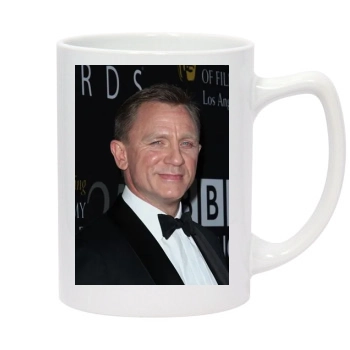 Daniel Craig 14oz White Statesman Mug