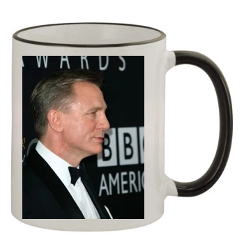 Daniel Craig 11oz Colored Rim & Handle Mug