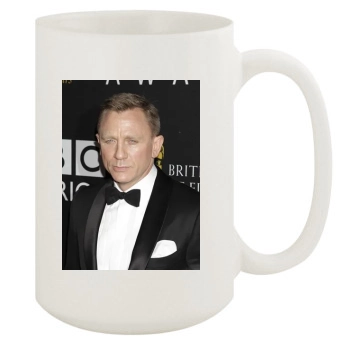 Daniel Craig 15oz White Mug