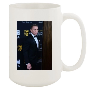 Daniel Craig 15oz White Mug