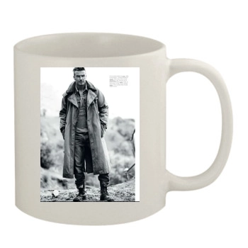 David Beckham 11oz White Mug