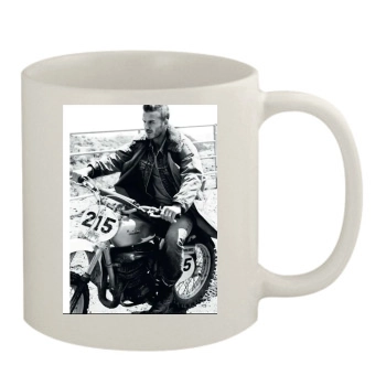 David Beckham 11oz White Mug