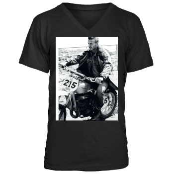 David Beckham Men's V-Neck T-Shirt