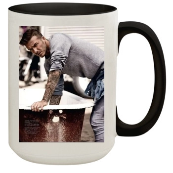 David Beckham 15oz Colored Inner & Handle Mug