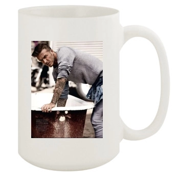 David Beckham 15oz White Mug