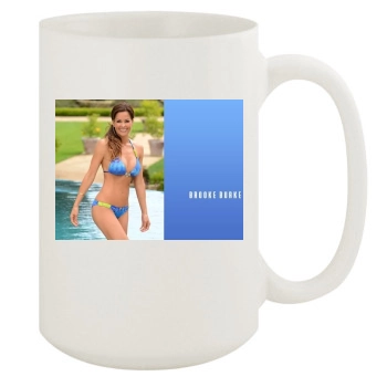 Brooke Burke 15oz White Mug