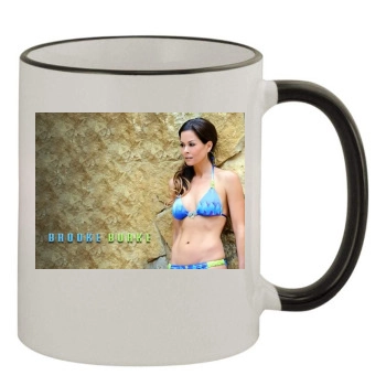 Brooke Burke 11oz Colored Rim & Handle Mug