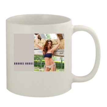 Brooke Burke 11oz White Mug