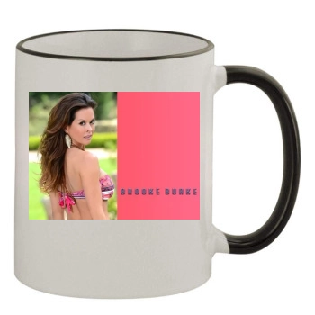 Brooke Burke 11oz Colored Rim & Handle Mug