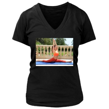 Brooke Burke Women's Deep V-Neck TShirt