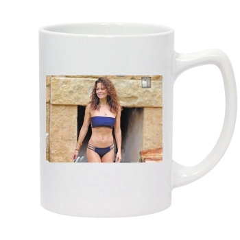 Brooke Burke 14oz White Statesman Mug