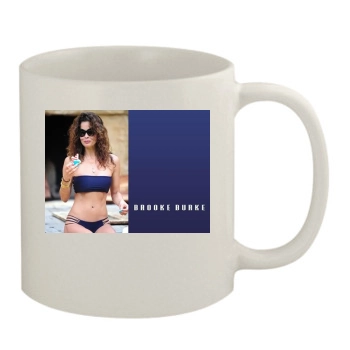 Brooke Burke 11oz White Mug