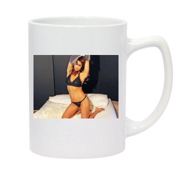 Brooke Burke 14oz White Statesman Mug