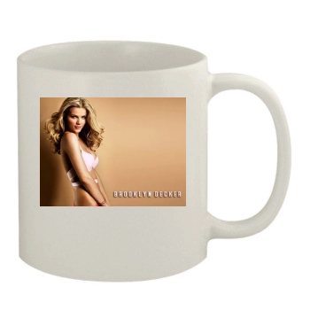 Brooklyn Decker 11oz White Mug