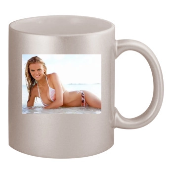 Brooklyn Decker 11oz Metallic Silver Mug