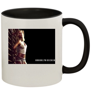 Brooklyn Decker 11oz Colored Inner & Handle Mug