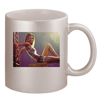 Brooklyn Decker 11oz Metallic Silver Mug