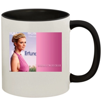 Brooklyn Decker 11oz Colored Inner & Handle Mug