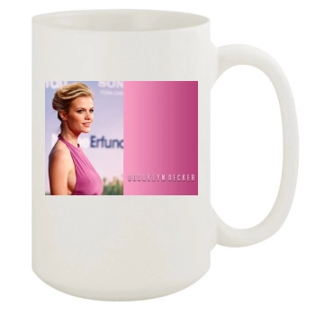 Brooklyn Decker 15oz White Mug