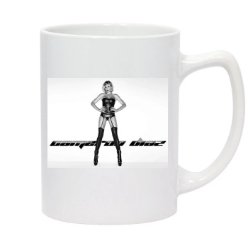 Cameron Diaz 14oz White Statesman Mug