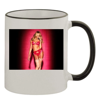 Candice Swanepoel 11oz Colored Rim & Handle Mug