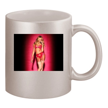 Candice Swanepoel 11oz Metallic Silver Mug