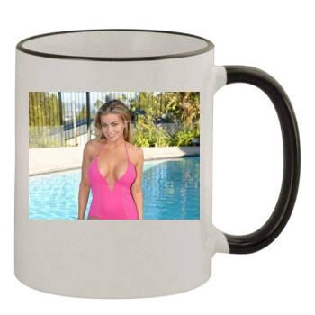 Carmen Electra 11oz Colored Rim & Handle Mug