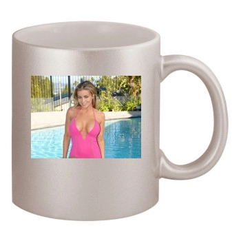 Carmen Electra 11oz Metallic Silver Mug