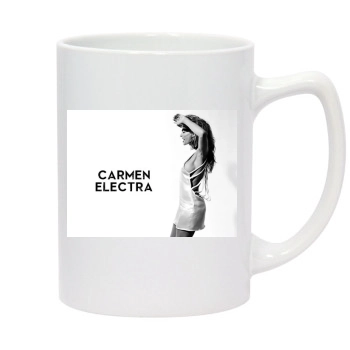 Carmen Electra 14oz White Statesman Mug
