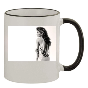 Carmen Electra 11oz Colored Rim & Handle Mug