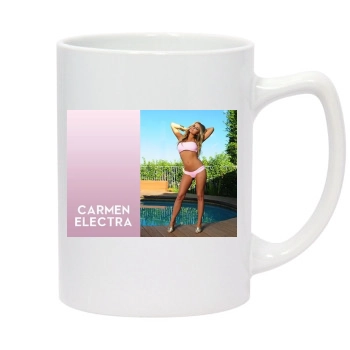 Carmen Electra 14oz White Statesman Mug