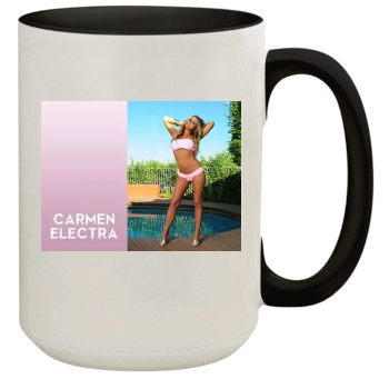 Carmen Electra 15oz Colored Inner & Handle Mug