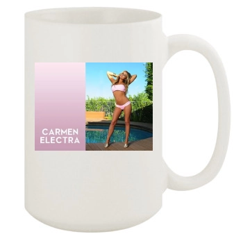 Carmen Electra 15oz White Mug