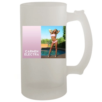 Carmen Electra 16oz Frosted Beer Stein