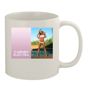 Carmen Electra 11oz White Mug