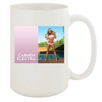 Carmen Electra 15oz White Mug