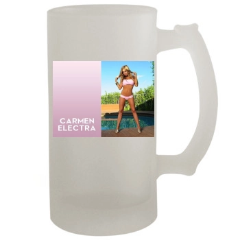 Carmen Electra 16oz Frosted Beer Stein