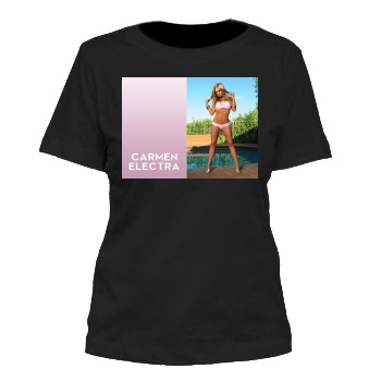 Carmen Electra Women's Cut T-Shirt