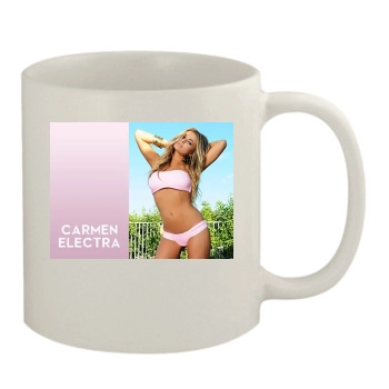 Carmen Electra 11oz White Mug