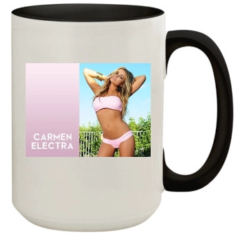 Carmen Electra 15oz Colored Inner & Handle Mug