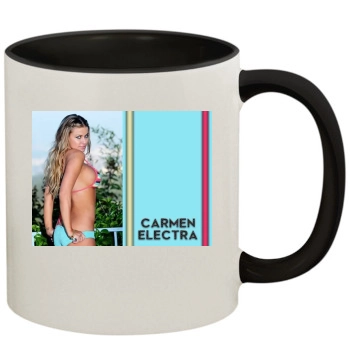 Carmen Electra 11oz Colored Inner & Handle Mug