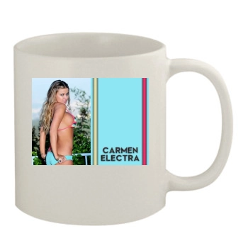 Carmen Electra 11oz White Mug