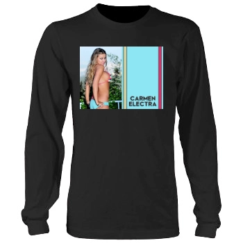 Carmen Electra Men's Heavy Long Sleeve TShirt