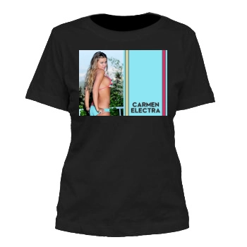 Carmen Electra Women's Cut T-Shirt