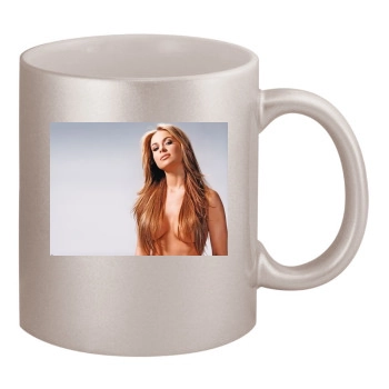 Carmen Electra 11oz Metallic Silver Mug