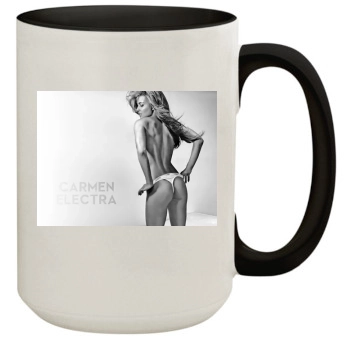 Carmen Electra 15oz Colored Inner & Handle Mug