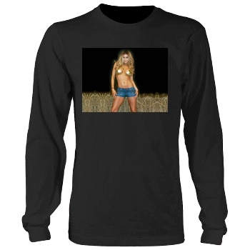 Carmen Electra Men's Heavy Long Sleeve TShirt