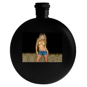 Carmen Electra Round Flask